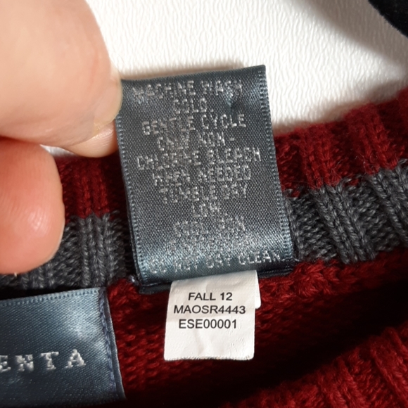 3/$18 Men's Oscar de la Renta Sweater Sz Med - Picture 6 of 8